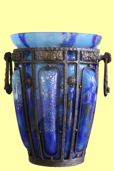 Glass Vase by Louis Majorelle